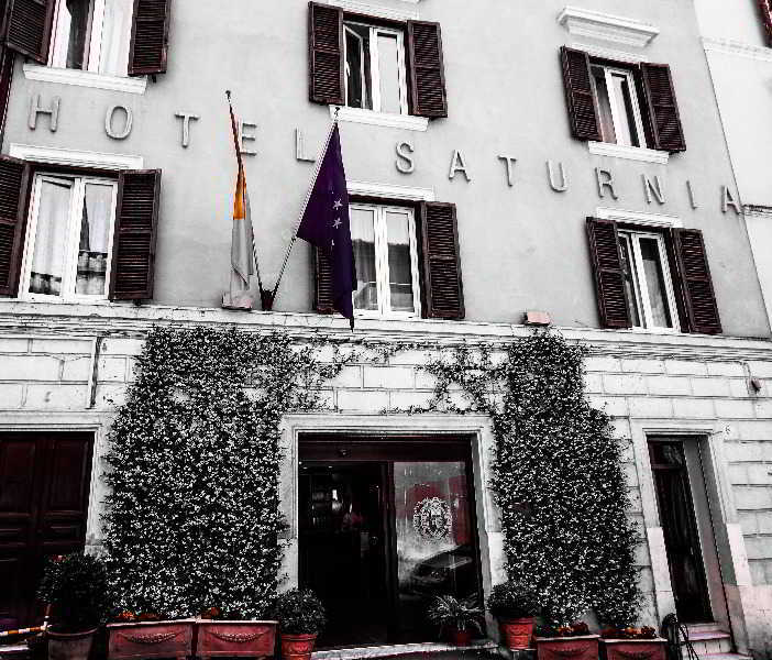 Hotel Saturnia Rom Exterior foto
