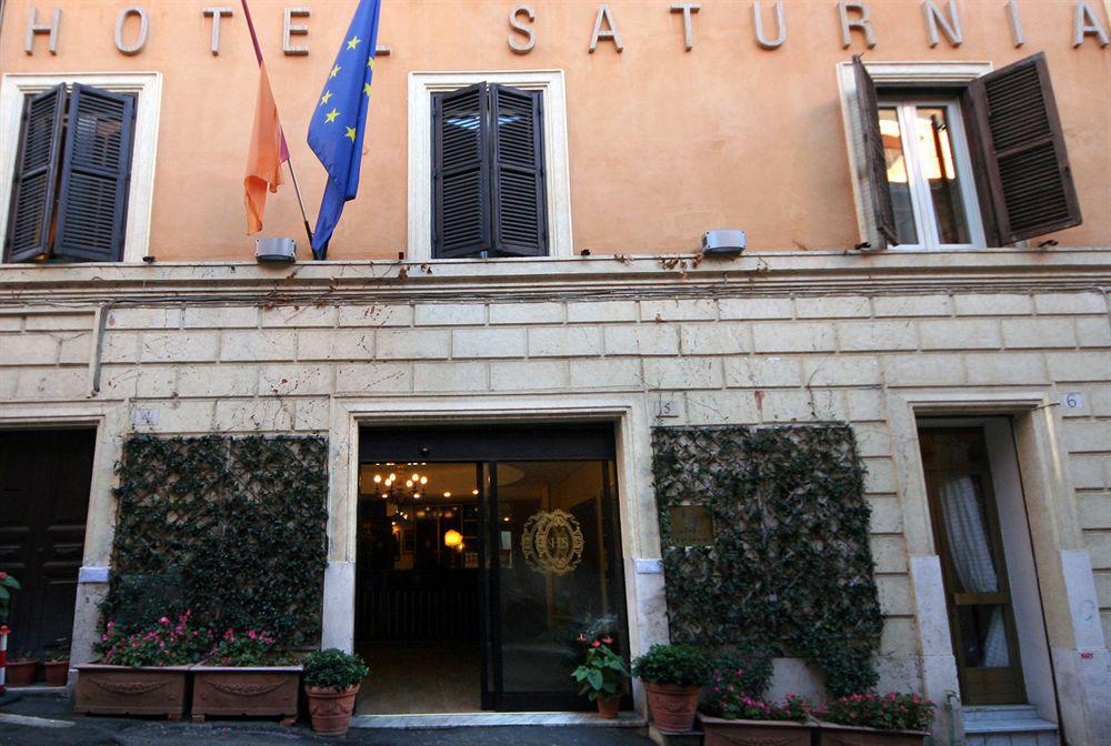 Hotel Saturnia Rom Exterior foto